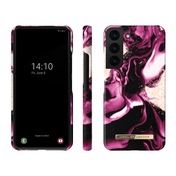 Samsung S22 iDeal Of Sweden nugarėlė Golden Ruby