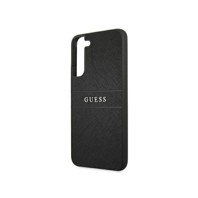 Samsung S22 juoda GUESS nugarėlė GUHCS22SPSASBBK