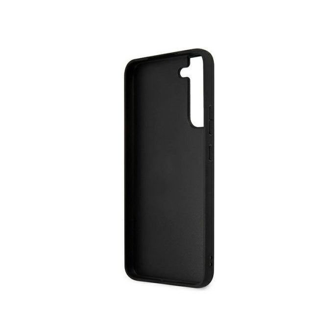 Samsung S22 juoda GUESS nugarėlė GUHCS22SPSASBBK