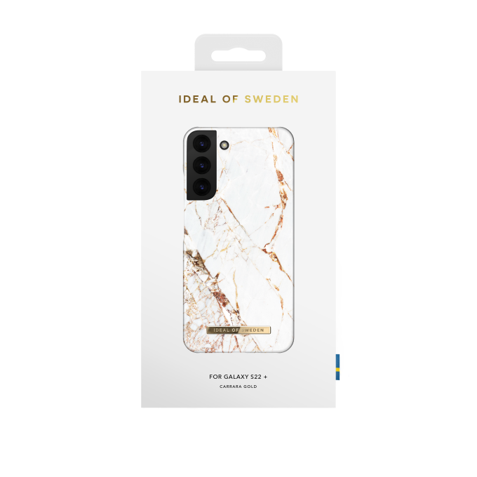 Samsung S22+ iDeal Of Sweden nugarėlė Carrara Gold