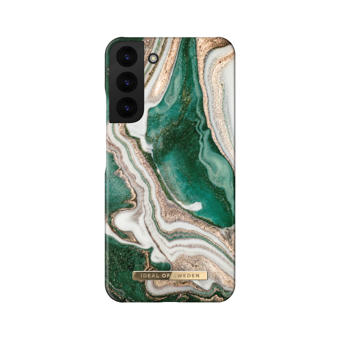 Samsung S22+ iDeal Of Sweden nugarėlė Golden Jade Marble