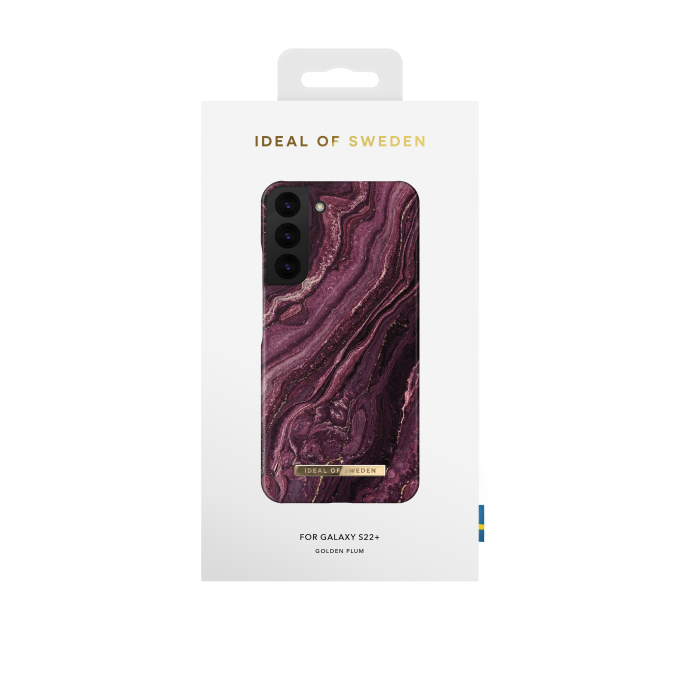 Samsung S22+ iDeal Of Sweden nugarėlė Golden Plum