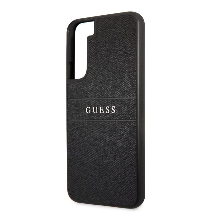 Samsung S22+ juoda GUESS nugarėlė GUHCS22MPSASBBK