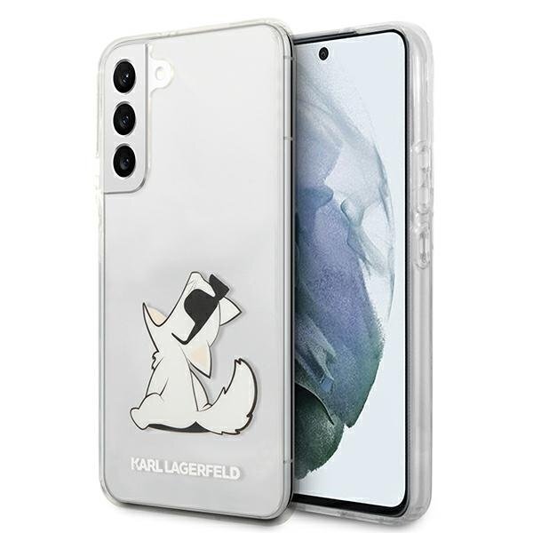 Samsung S22+ skaidri KARL LAGERFELD nugarėlė KLHCS22MCFNRC