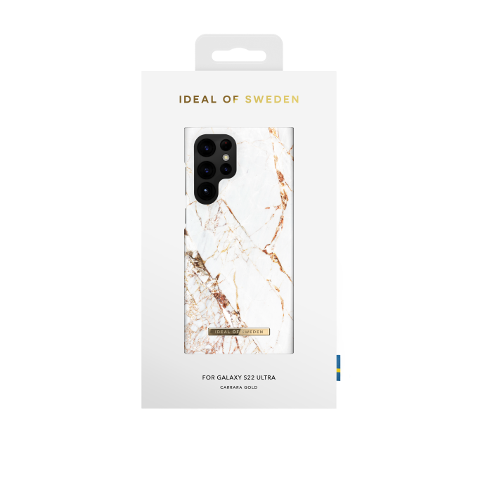 Samsung S22 ULTRA iDeal Of Sweden nugarėlė Carrara Gold