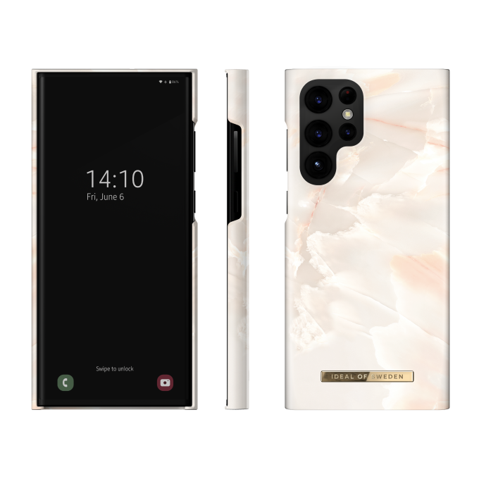 Samsung S22 ULTRA iDeal Of Sweden nugarėlė Rose Pearl Marble