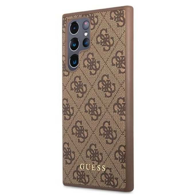 Samsung S22 ULTRA ruda GUESS nugarėlė GUHCS22LG4GFBR