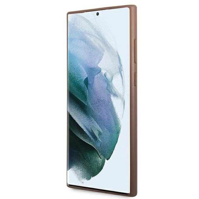 Samsung S22 ULTRA ruda GUESS nugarėlė GUHCS22LG4GFBR