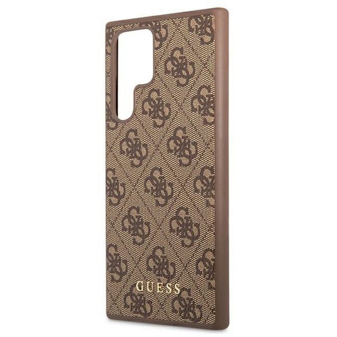 Samsung S22 ULTRA ruda GUESS nugarėlė GUHCS22LG4GFBR