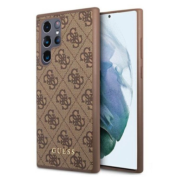 Samsung S22 ULTRA ruda GUESS nugarėlė GUHCS22LG4GFBR