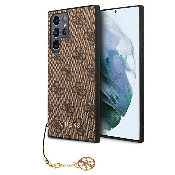 Samsung S22 ULTRA ruda GUESS nugarėlė GUHCS22LGF4GBR