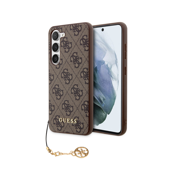 Samsung S23+ brown Charms GUESS nugarėlė