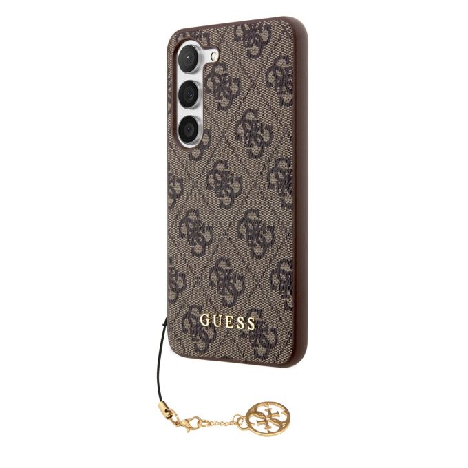 Samsung S23+ brown Charms GUESS nugarėlė