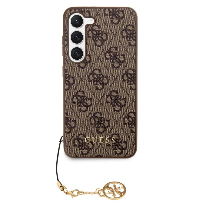 Samsung S23+ brown Charms GUESS nugarėlė