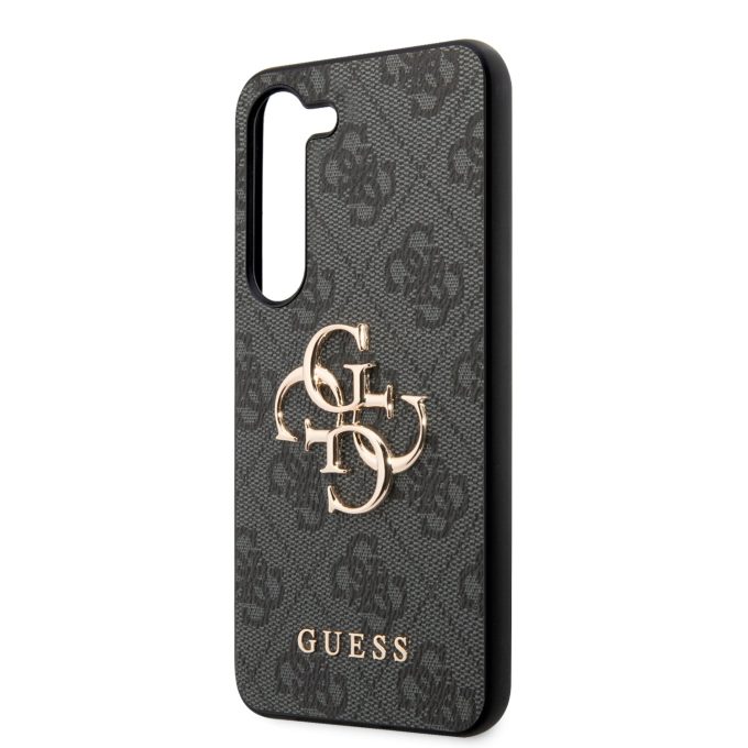 Samsung S23+ grey Metal Logo GUESS nugarėlė