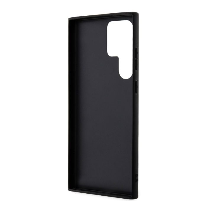 Samsung S23 ULTRA black NFT Saffiano Karl and Choupette KARL LAGERFELD nugarėlė