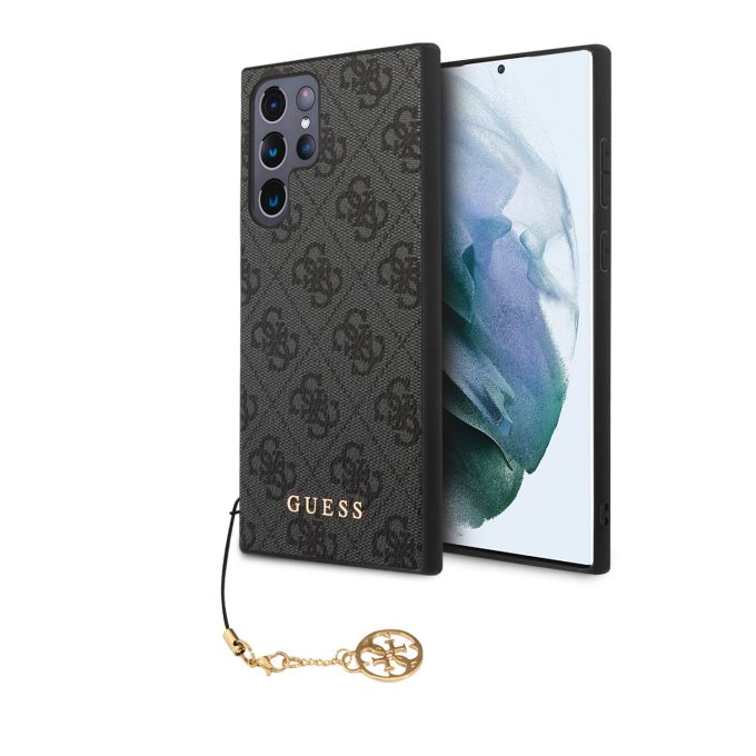 Samsung S23 ULTRA Grey Charms GUESS nugarėlė