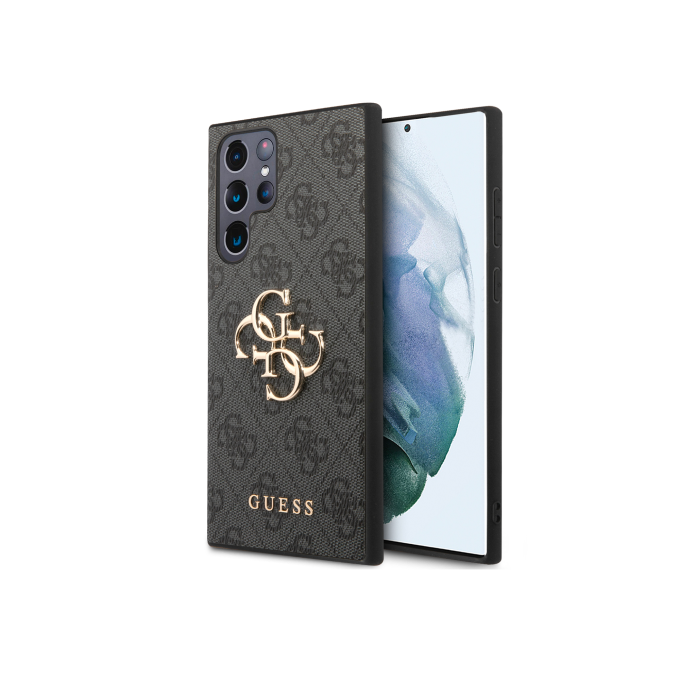 Samsung S23 ULTRA grey Metal Logo GUESS nugarėlė