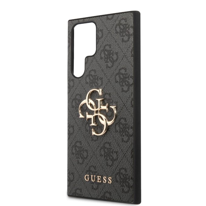 Samsung S23 ULTRA grey Metal Logo GUESS nugarėlė