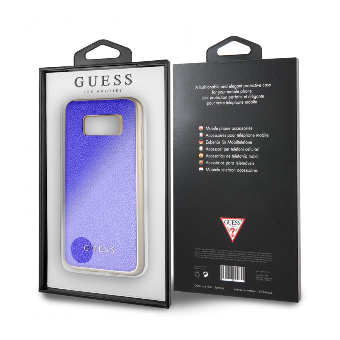 Samsung S8+ mėlyna GUESS nugarėlė GUHCS8LIGLBL